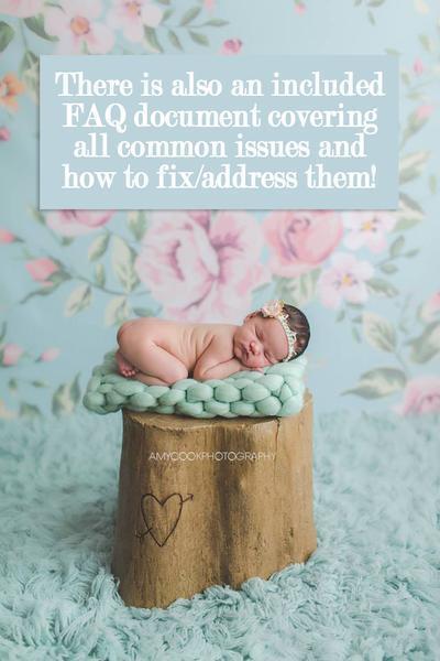 Newborn Photography Course by Amy Cook Photography + Videos!