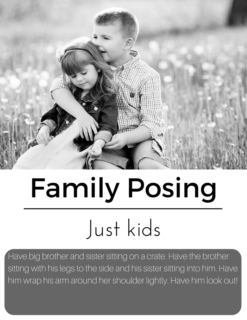 959 Family/Children Posing Card Bundle