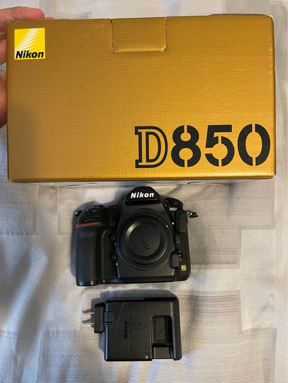 Light Used Nikon D850 45.7 MP Digital SLR Camera - Black (Body Only)