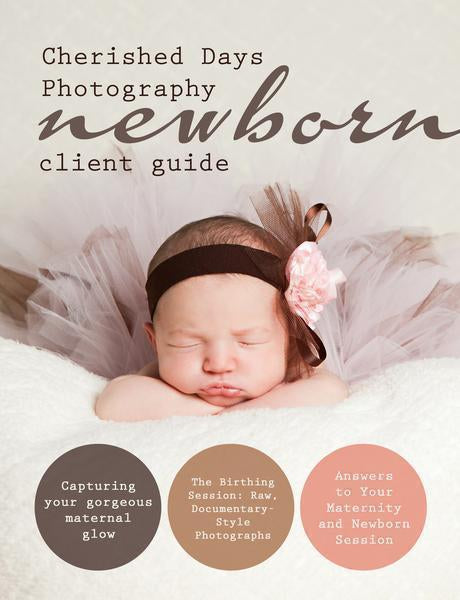 Newborn Magazine Welcome Packet Template {1st & 2nd Edition}