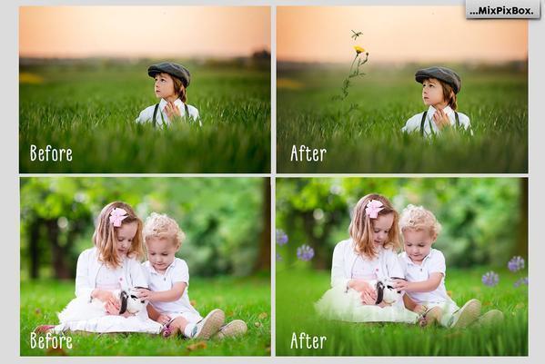 1700+ Photo Overlays, Long Exposure, Glitter, Number Balloons, Digital Papers + More!