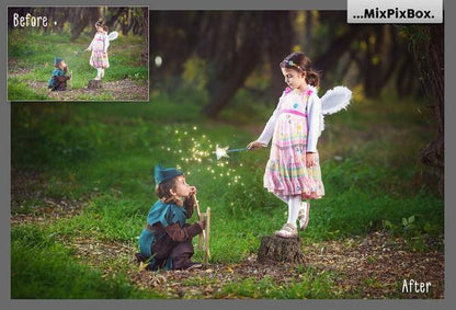 500+ Magical Photo Overlays & Backdrops, Water Splash, Smoke Bomb, Confetti, Magic Wands + more!