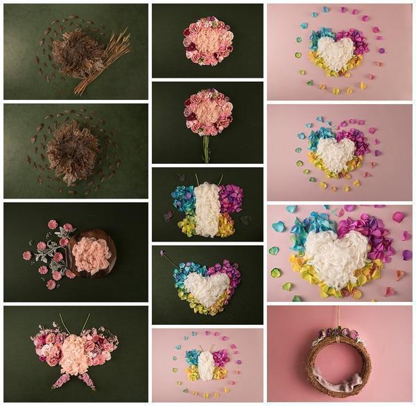 Complete Digital Newborn Backdrop Bundle *ALL OF THEM* + Tutorial Videos!