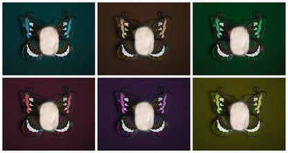 Little Nugget Newborn Girl Backdrop Collection {Includes 35 Backdrops}