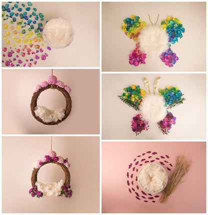 Blissful Newborn Girl Backdrop Collection {Includes 35 Backdrops}