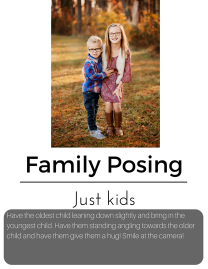 959 Family/Children Posing Card Bundle