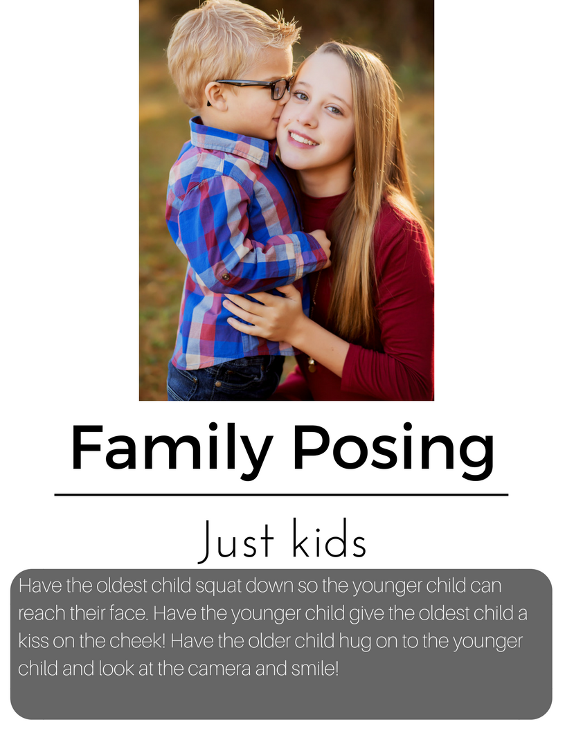 959 Family/Children Posing Card Bundle