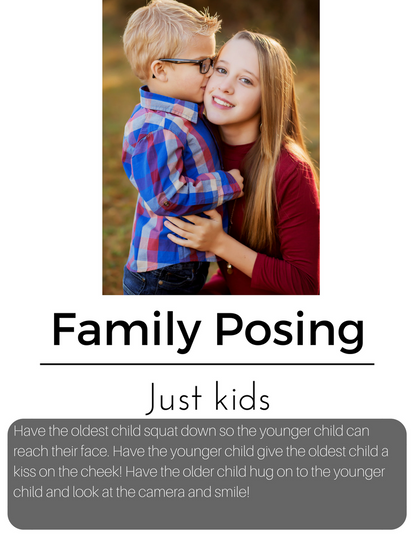 959 Family/Children Posing Card Bundle