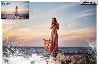 500+ Magical Photo Overlays & Backdrops, Water Splash, Smoke Bomb, Confetti, Magic Wands + more!