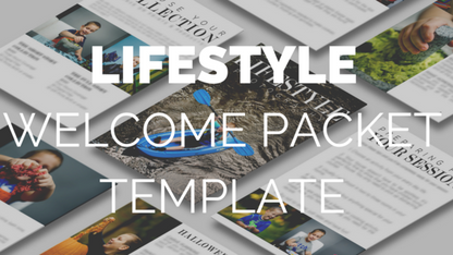 Lifestyle Welcome Packet Template, Planning Guide + Bonus Holiday Packet!