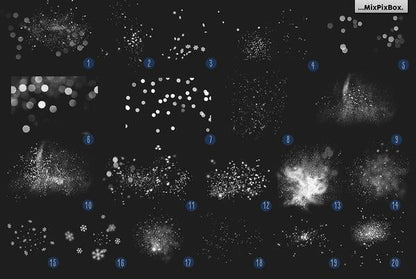 500+ Magical Photo Overlays & Backdrops, Water Splash, Smoke Bomb, Confetti, Magic Wands + more!