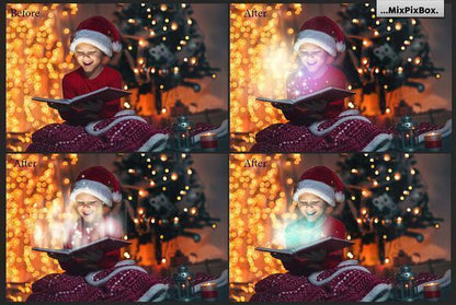 500+ Magical Photo Overlays & Backdrops, Water Splash, Smoke Bomb, Confetti, Magic Wands + more!