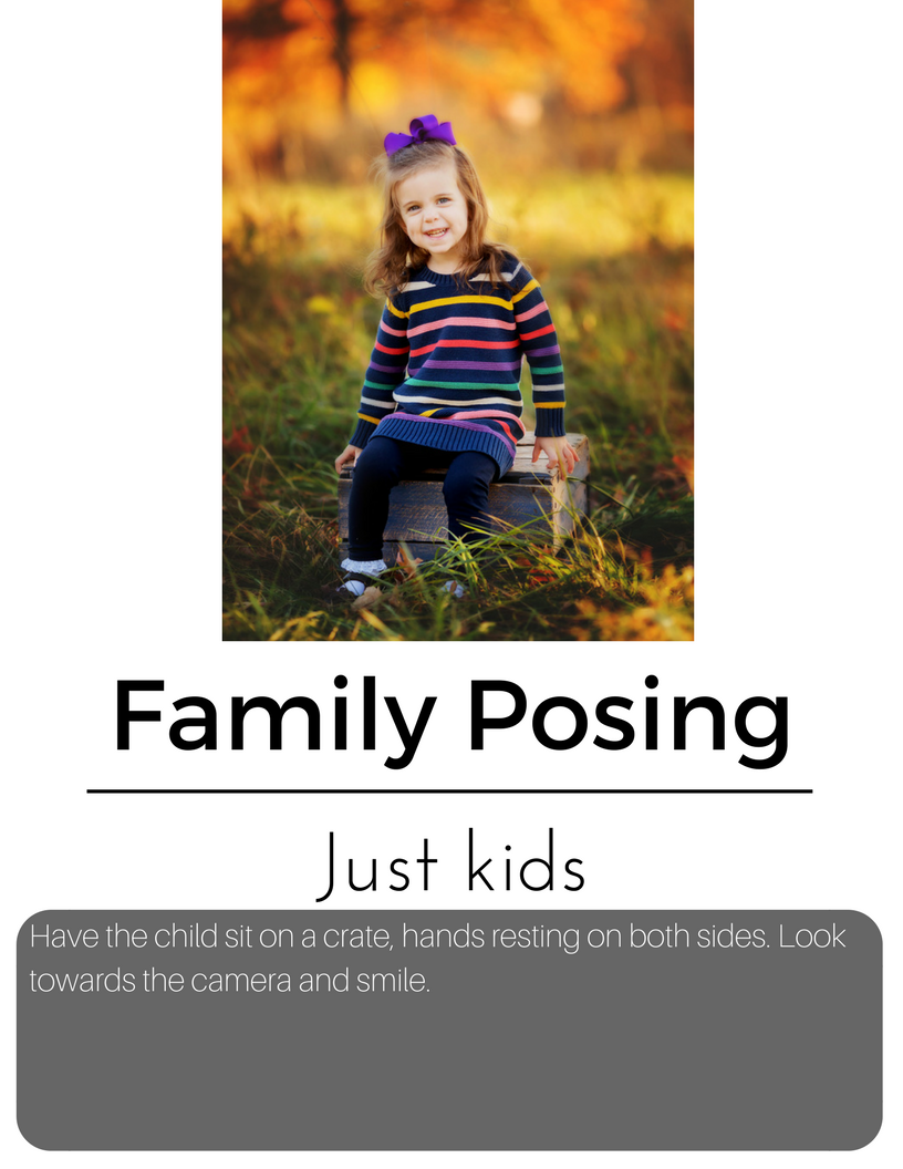 959 Family/Children Posing Card Bundle