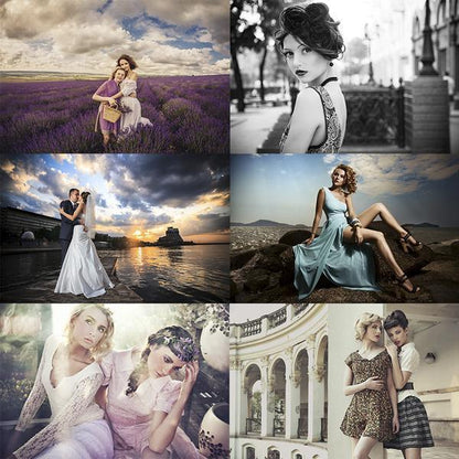 Over 800 Photoshop Actions, Overlays, Templates & More from Urban Bloom Actions