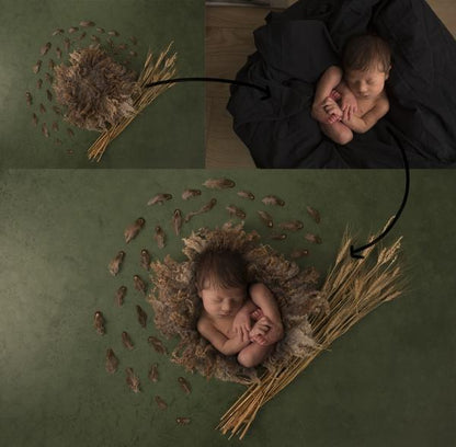Newborn Digital Backdrop Step by Step Composite Tutorial Videos