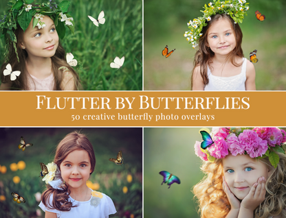 Spring Overlay Bundle: Bunnies, Magnolia, Butterflies, Lilacs, trees + more!