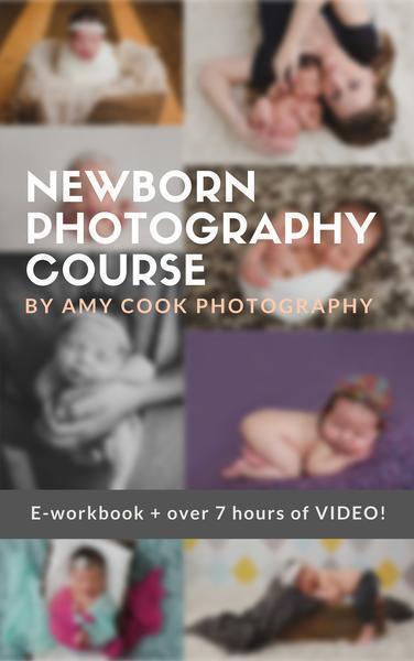 Newborn Photography Course by Amy Cook Photography + Videos!