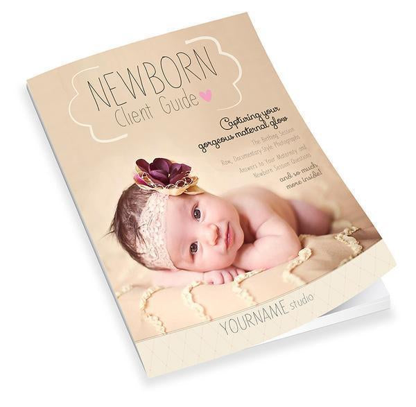 Newborn Magazine Welcome Packet Template {1st & 2nd Edition}
