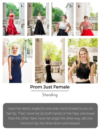 SENIOR POSING FORMULA CARDS