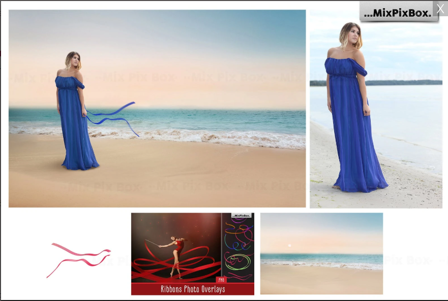 2020 Photo Overlay Bundle: Beach Backgrounds, Dirt Explosion, Stadium Light, Animal Overlays, Ribbon, Floral + more!