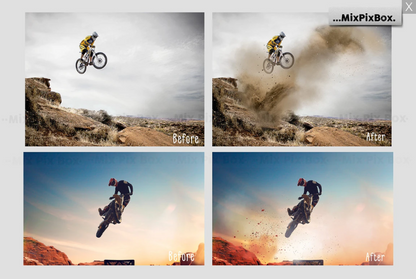 2020 Photo Overlay Bundle: Beach Backgrounds, Dirt Explosion, Stadium Light, Animal Overlays, Ribbon, Floral + more!