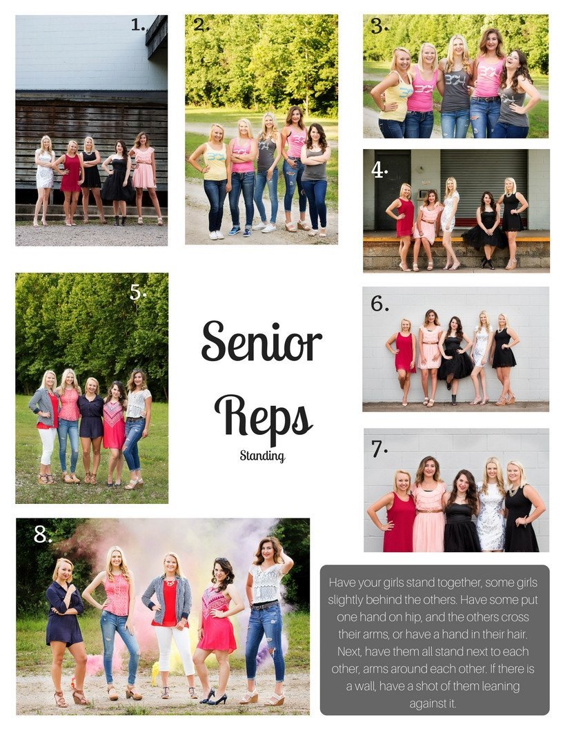 SENIOR POSING FORMULA CARDS