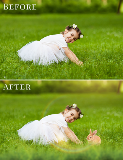 Spring Overlay Bundle: Bunnies, Magnolia, Butterflies, Lilacs, trees + more!