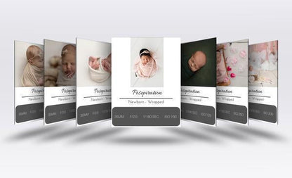 837 POSEPIRATION PORTRAIT SETTING CARDS