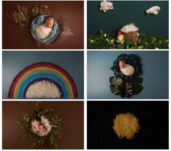 30 Brilliant Newborn Boy Backdrop Bundle