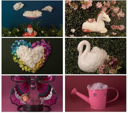 Complete Digital Newborn Backdrop Bundle *ALL OF THEM* + Tutorial Videos!