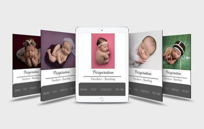 837 POSEPIRATION PORTRAIT SETTING CARDS