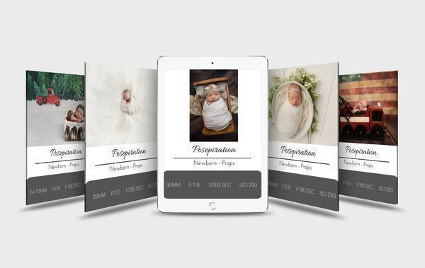 837 POSEPIRATION PORTRAIT SETTING CARDS