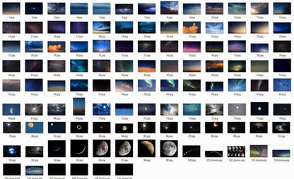 1000+ Sky Overlay Bundle