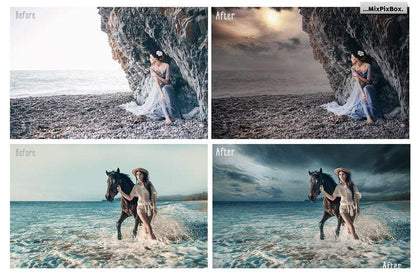 1000+ Sky Overlay Bundle