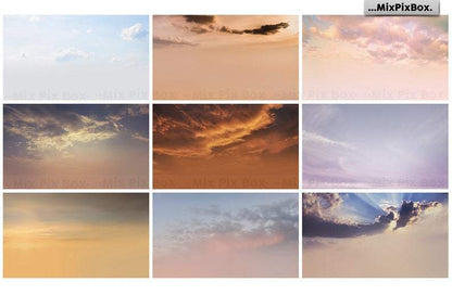 1000+ Sky Overlay Bundle