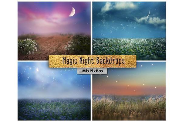 500+ Magical Photo Overlays & Backdrops, Water Splash, Smoke Bomb, Confetti, Magic Wands + more!
