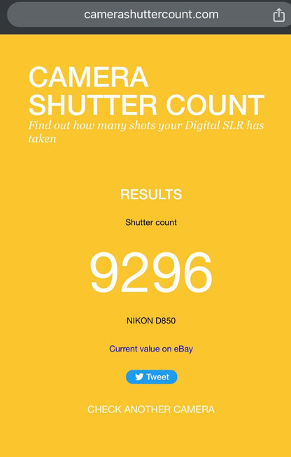 Nikon D850 with Lexar 128gb 270mb/s SD