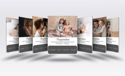 837 POSEPIRATION PORTRAIT SETTING CARDS